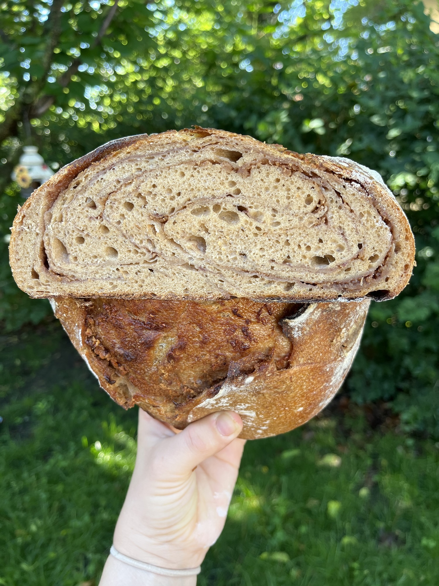 Peanut Butter & Jelly Sourdough Loaf Recipe