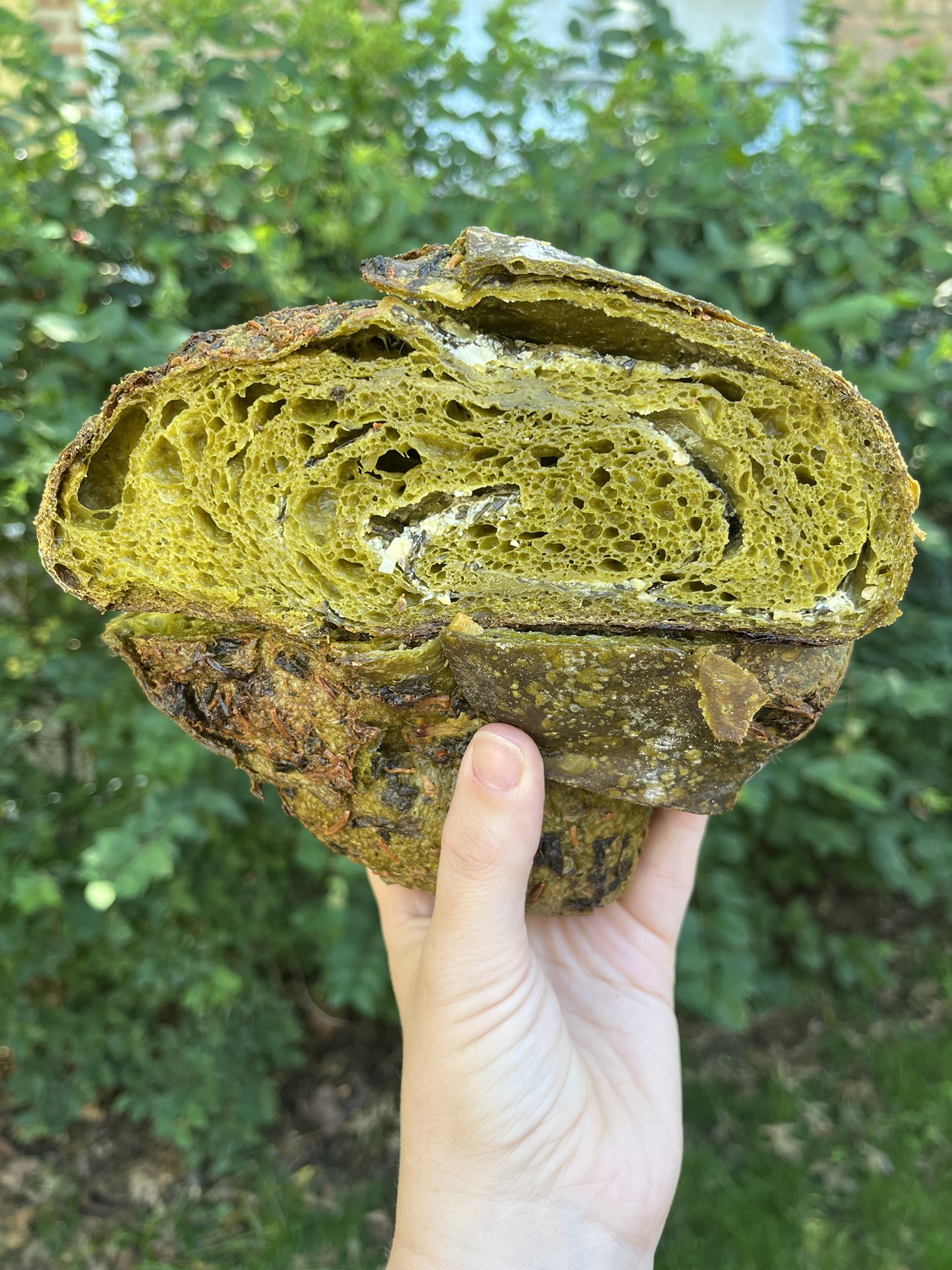 Spinach Artichoke Sourdough Loaf Recipe