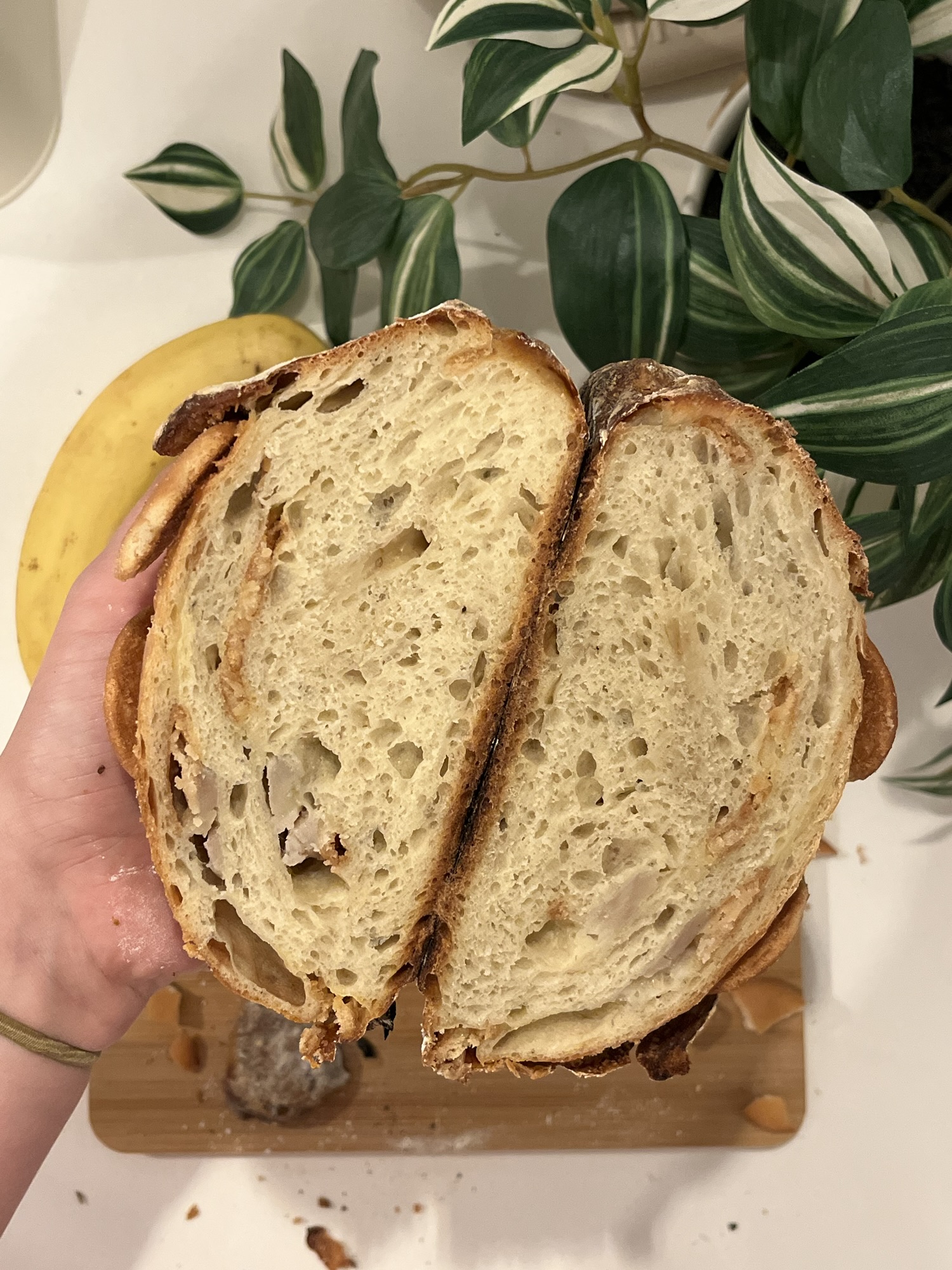 Banana Pudding Sourdough Loaf Recipe