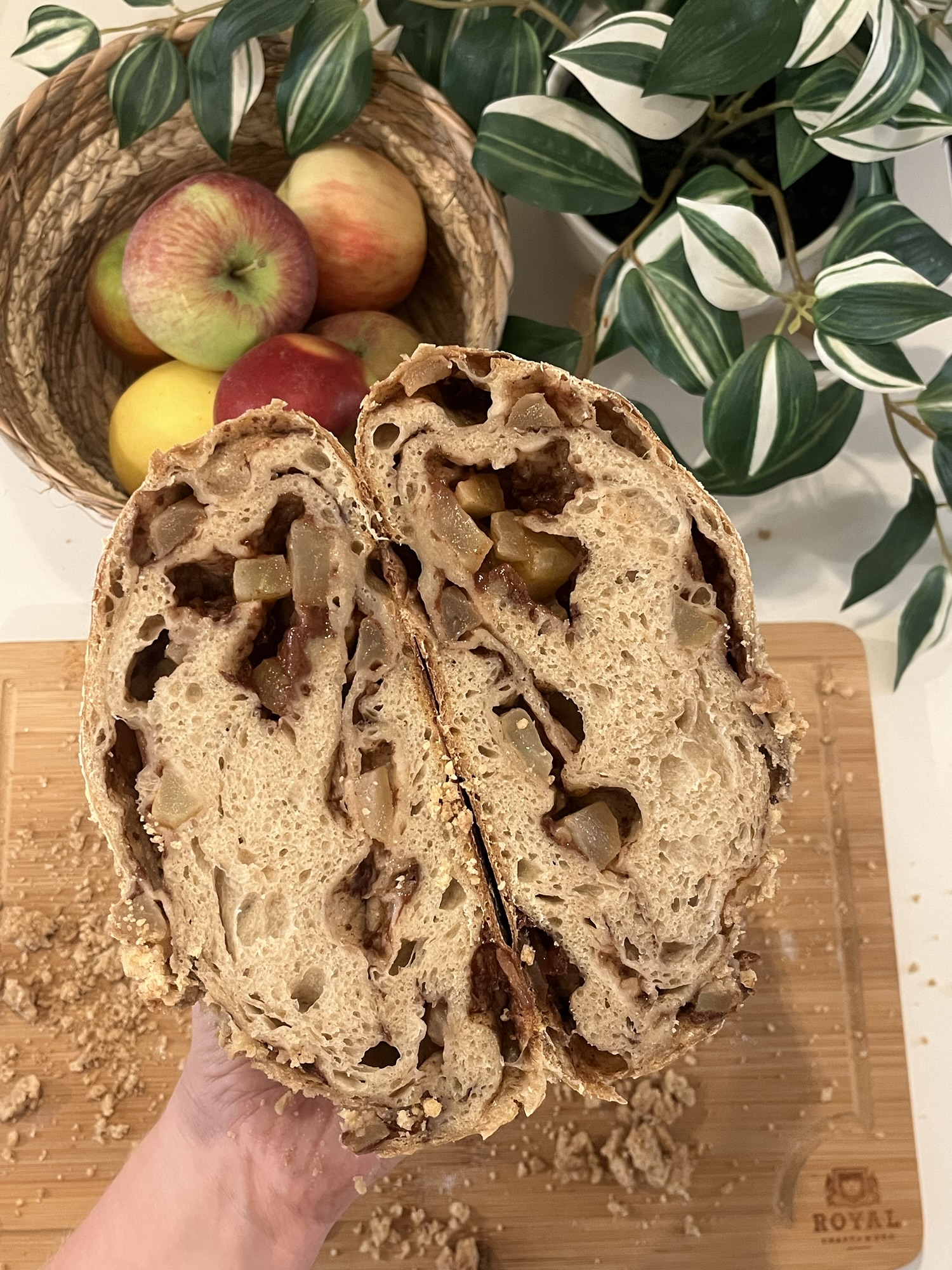 Apple Pie Sourdough Loaf Recipe